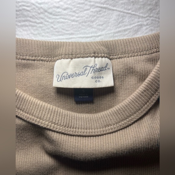 Universal Thread Womens Sz Sm Long Sleeve Mini Rib-Knit Bodycon Dress - Picture 3 of 8